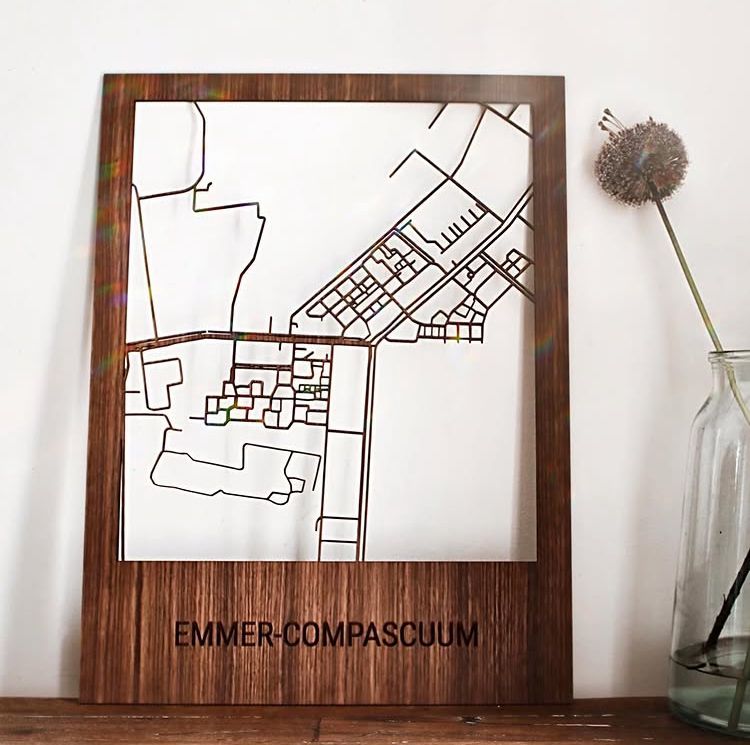 Stadtplan aus Holz | Schenke eine Erinnerung – Bild 6
